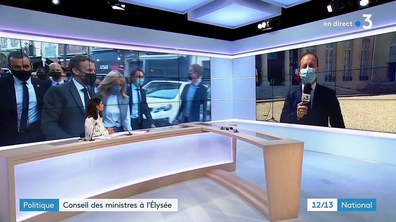 Élysée : de nouveau un conseil des ministres en présentiel