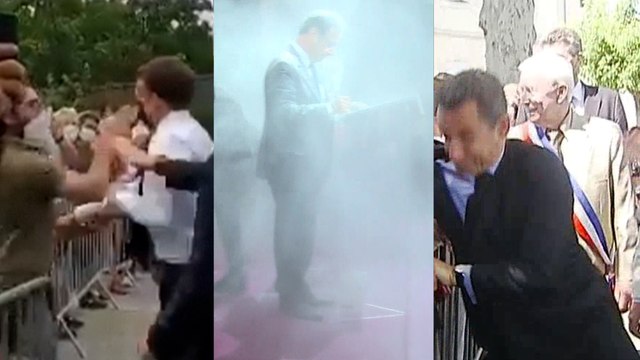 Gifle, farine et œuf : ces politiques qui ont été pris à partie