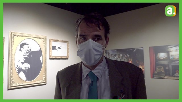 Bansky braque la banque de la Grand-place de Bruxelles