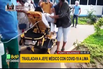 Condición de medico trasladado desde Puerto Maldonado es estable