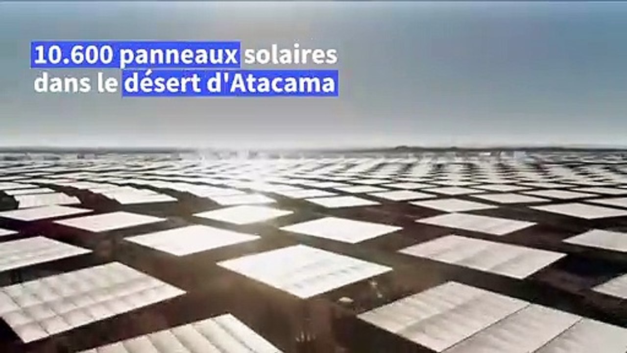 Le Chili inaugure la première centrale à énergie solaire d'Amérique latine