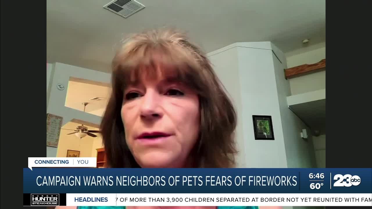 SPCA educating people about fireworks and pets