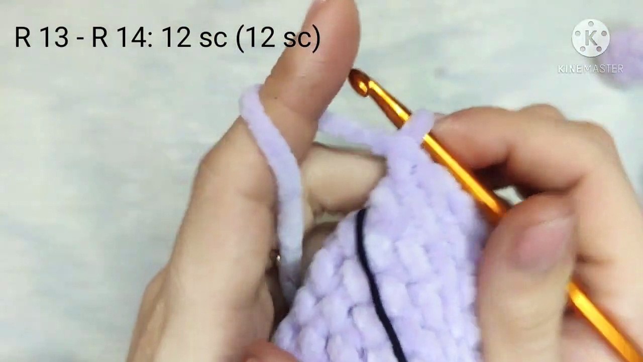 Crochet Bunny Pattern| Crochet Mini Plush Bunny With Long Ears | Easy Amigurumi Tutorial | Part 2