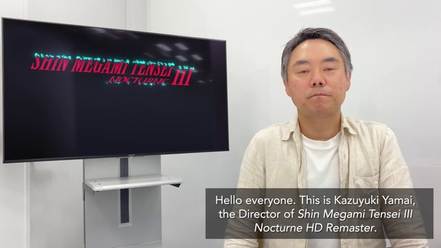 Shin Megami Tensei III Nocturne HD Remaster - Un message de Kazuyuki Yamai
