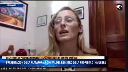 Presentación de la Plataforma Digital del Registro de la Propiedad Inmueble
