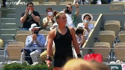 Roland-Garros : la tenante du titre éliminée par Maria Sakkari