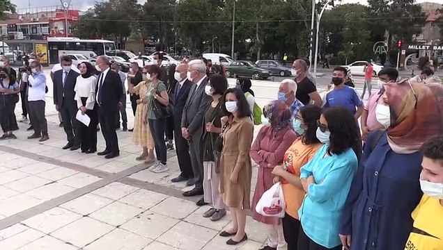 ERZİNCAN - Geleceğin hemşireleri Kovid-19'la savaşan sağlık çalışanlarının sorunlarını 'sessiz tiyatro' ile anlattılar