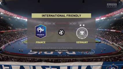 France Women vs Germany Women || Women's International Friendly (10/06/2021) || PES 2021
