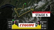 Le profil de la 5e étape en vidéo - Cyclisme - Tour de Suisse