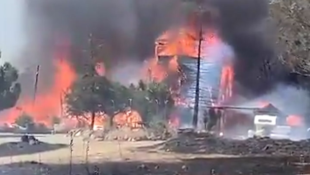 Family home destroyed by Intanko Fire