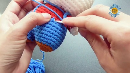#104 | Amigurumi Animal | How To Crochet Hello Kitty Amigurumi(P4/4) | Amisaigon | Free Pattern