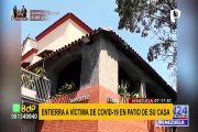 Venezuela: entierran a familiar víctima de COVID-19 en el patio de su casa