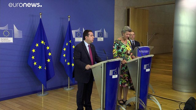 Nine months after fire, reconstruction work has still not started at Greek migrant camp