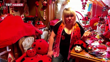 Dünyanın en büyük uğur böceği temalı eşya koleksiyonu