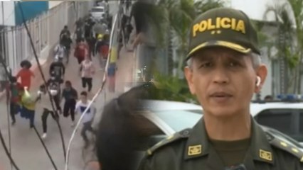 Veintidós personas fueron detenidas por desmanes previos al partido Colombia -Argentina
