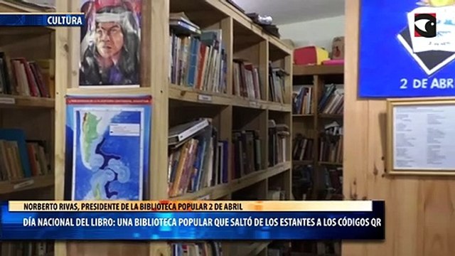Día nacional del libro: una biblioteca popular que saltó de los estantes a los códigos QR