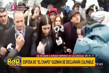 Esposa del “Chapo” Guzmán se declarará culpable en EEUU