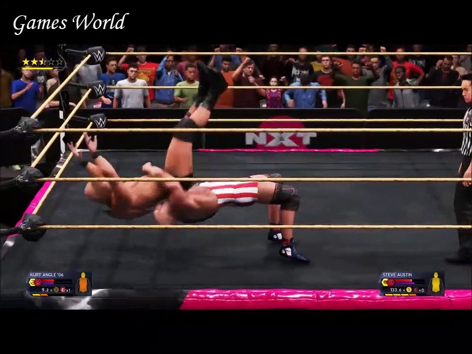 Kurt Angle Vs Stone Cold -- Best Game Fight
