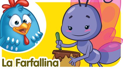 La Farfallina | Canzoni per bambini e bimbi piccoli | Gallina Puntolina