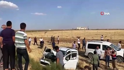 Otobüse çarpan araç şarampole uçtu: 1 yaralı