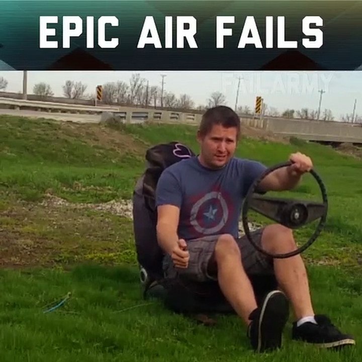very fast air fly human