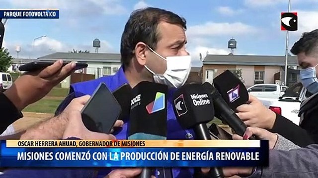 Misiones comenzó con la producción de energía renovable