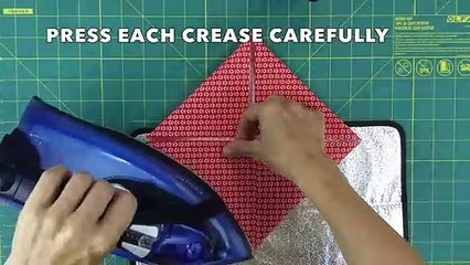 Origami Flower Quilt Block Tutorial