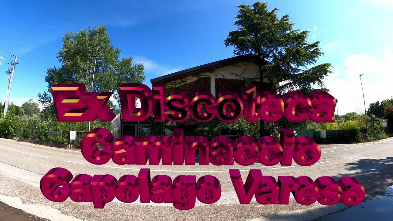 Ex Discoteca Caminaccio Capolago Varese