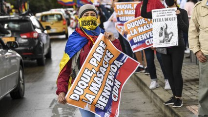 En Bogotá avanza la jornada de protestas pacíficamente