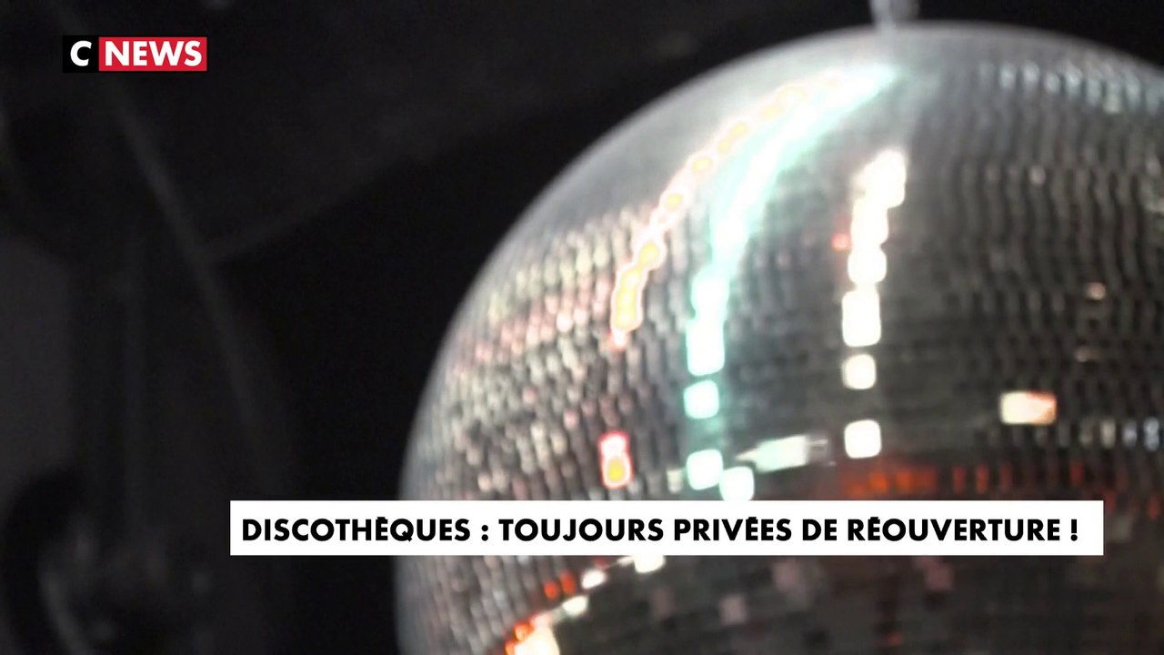 Discothèques : toujours privées de réouverture !