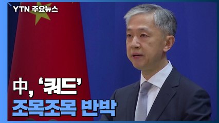 中 대변인 '바쁘다 바빠'...쿼드 참여국에 조목조목 반발 / YTN