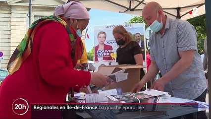 Elections régionales : une gauche divisée et éparpillée en Île-de-France