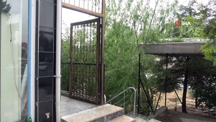 Düğün salonuna yıldırım isabet etti, elektrik panosu yandı