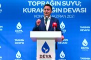 DEVA Partisi Genel Başkanı Ali Babacan, Konya'da tarım toplantısında konuştu
