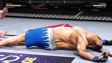 Rogan And Goldberg Commentate Ea Ufc Glitches 5!!!  -  Noober Goobers