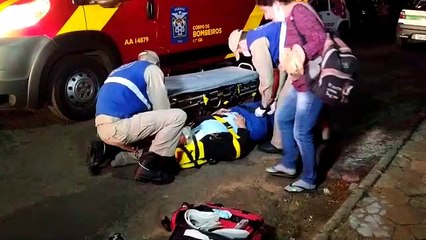 Grave acidente é registrado na Zona Leste de Apucarana; veja