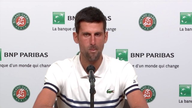 Roland-Garros 2021 - Novak Djokovic : Let's face it, it's the biggest challenge that you can have playing on clay against Nadal at Roland-Garros...