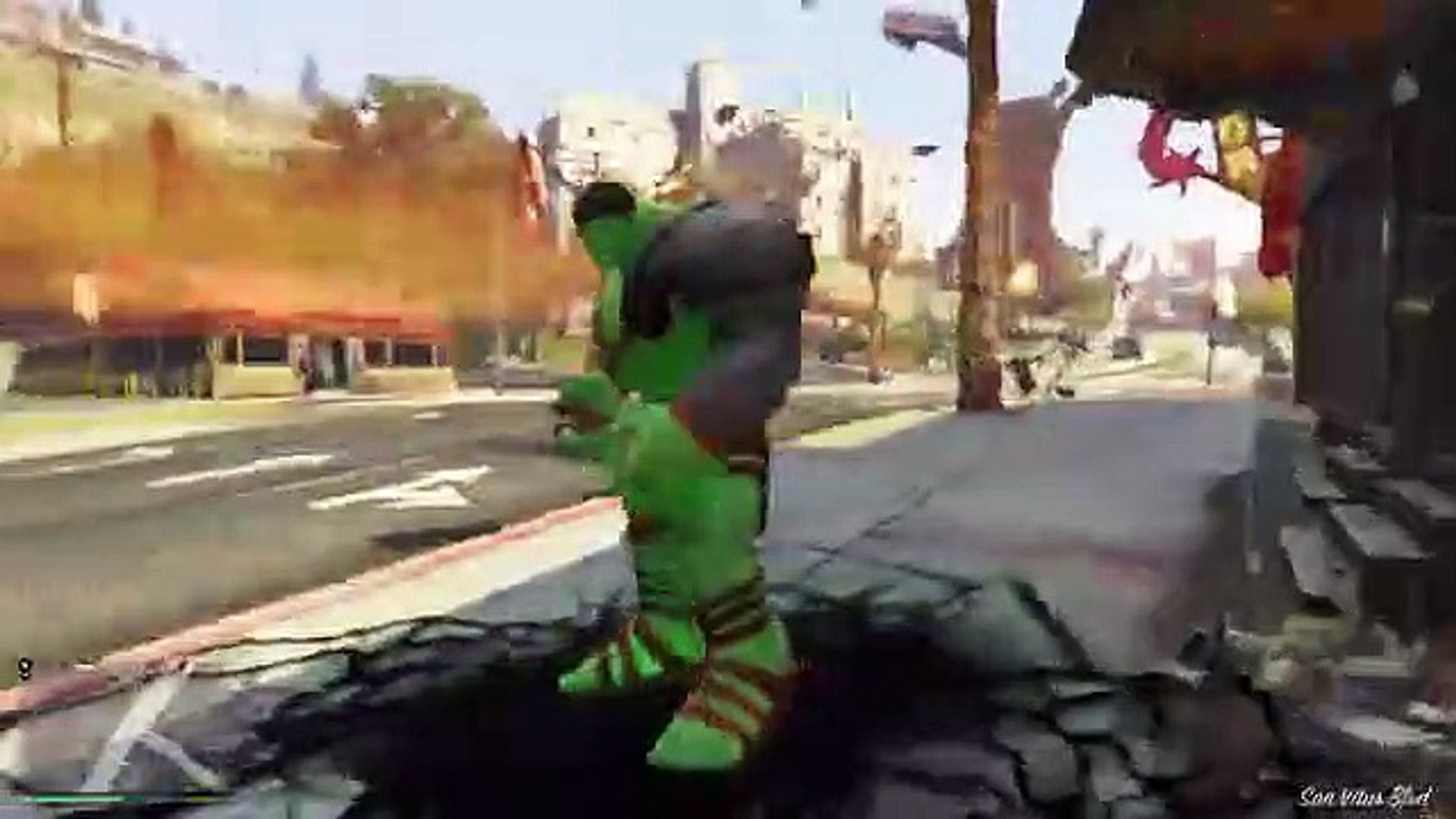 GTA 5 - Upgrading HULK To GOD HULK In GTA 5! -- (GTA 5 mods)