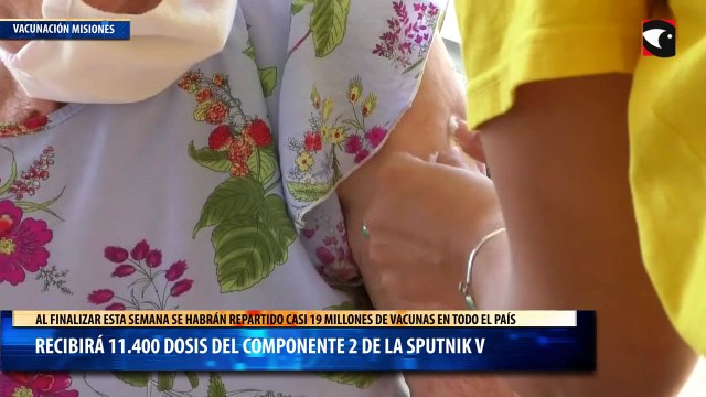 Avanza el Plan de Vacunación Misiones recibirá 11.400 dosis del componente 2 de la Sputnik V