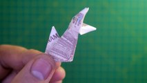 Demo money origami Wolves demo Design by Jo Nakashima