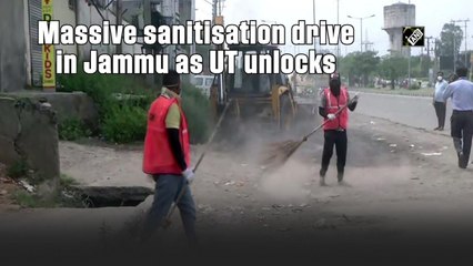Jammu Launches Extensive Sanitisation Campaign Amid Lockdown Easing