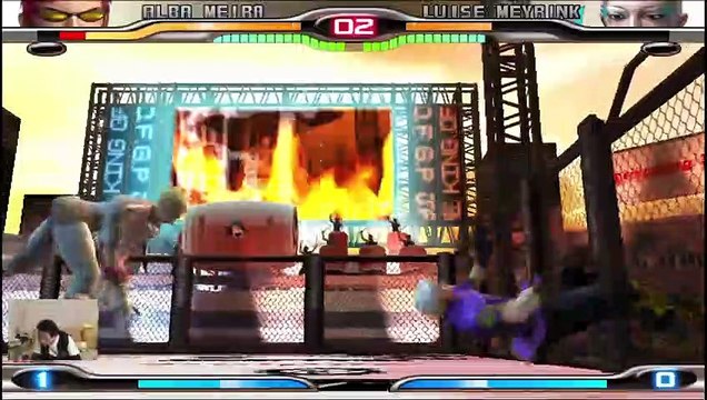 (PS2) KOF Maximum Impact 2 - 20 - Hard Challenge - Level 1