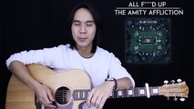 All Fucked Up Guitar Tutorial - The Amity Affliction Guitar Lesson Tabs   Chords   Guitar Cover (1)