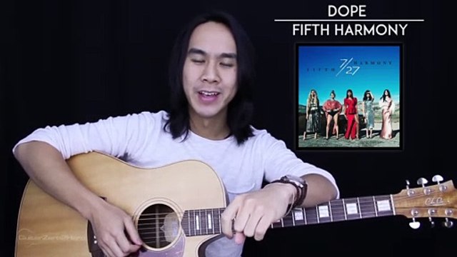 Dope Guitar Tutorial - Fifth Harmony Guitar Lesson Easy Chords + Guitar Cover (1)