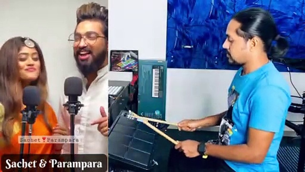 Tere Jeya Hor Disda X Meera Ke Prabhu |Sachet  Parampara  Live| Mix On OctapadSpd30  Drums mix