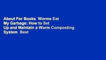 About For Books  Worms Eat My Garbage: How to Set Up and Maintain a Worm Composting System  Best