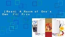 [Read] A Room of One's Own  For Free