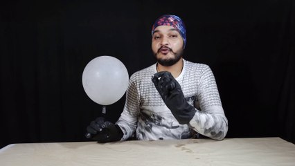 Hydrogen Balloon  how to make at home flying Ballon