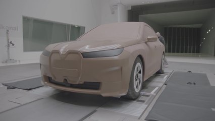 BMW iX - Development - Wind tunnel test