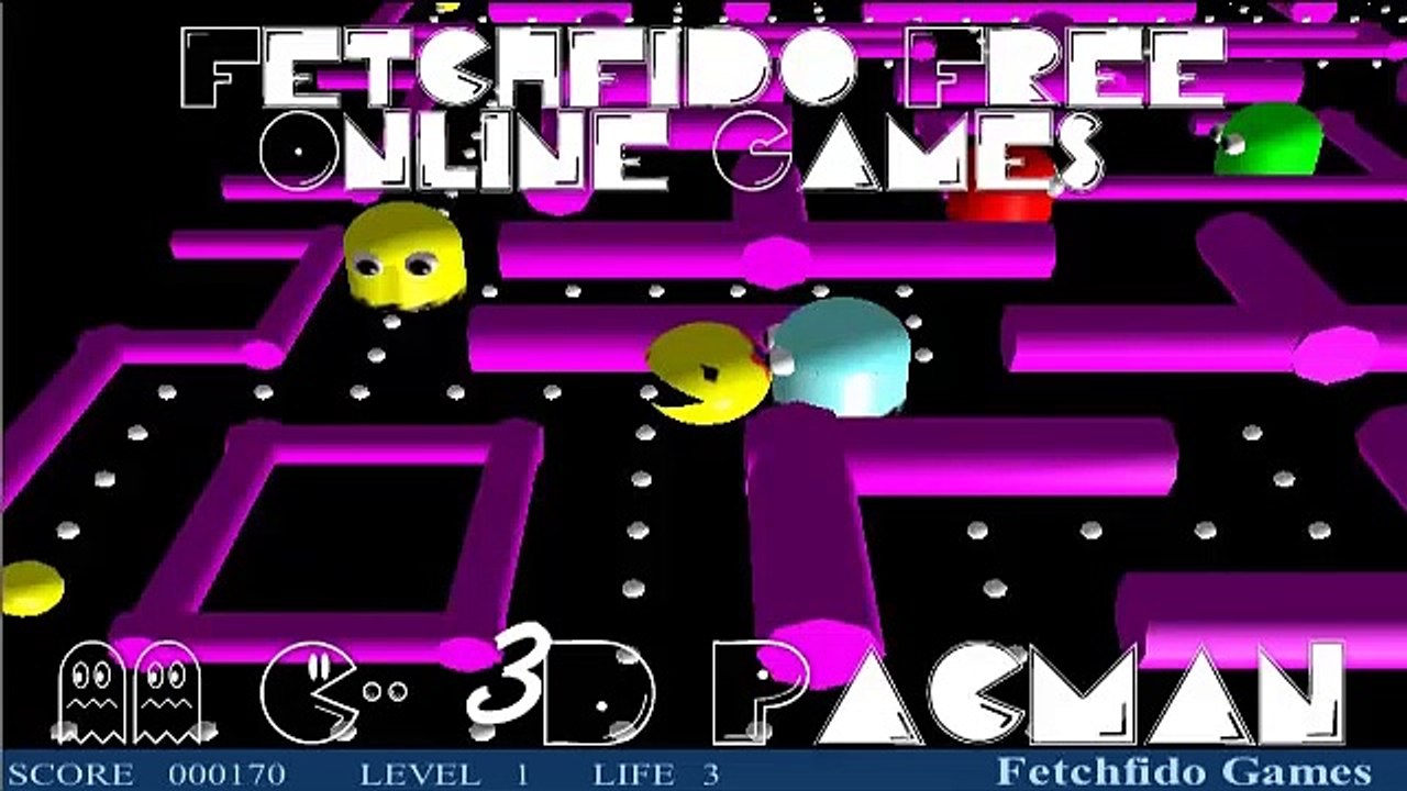 3D Pacman - Free Online Game